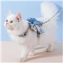 Sctmda Mousqueton Pivotant 8 Pièces Mousqueton Laisse Chien Mousqueton Porte Clés Clip à Ressort de Déclenchement Crochets avec 
