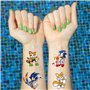 UdacA Tatouage Temporaire Enfant, 8 Feuilles Etanche Tatouage Ephémère Kit Tatoo, Temporary Tattoo Cadea Décoration De Fête Garç