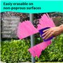 Anyo Lot de 12 marqueurs à craie liquide 3 en 1 pour voiture, marqueurs à craie liquide avec pointe large de 10 mm, couleur méta