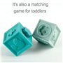 Mini Tudou Baby Blocks Blocs de Construction Souples Jouets pour bébé Anneaux de Dentition Jouet Éducatif Squeeze Jouer avec des