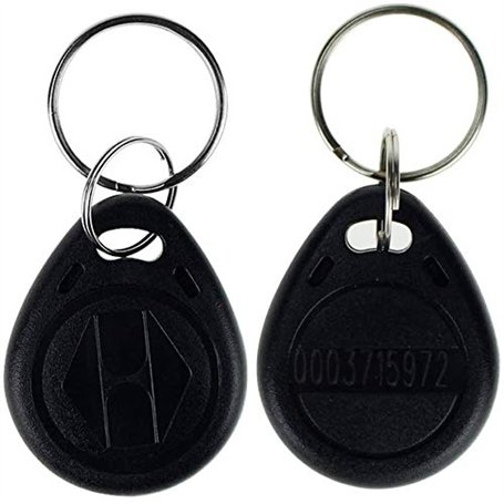 OBO HANDS 125khz Mots Clés EM4100 Carte Étiquette de Clé de Jeton RFID Contrôle d'accès Porte-clés d'identification de Carte à P