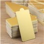 Base de Gâteau Mousse,CHENKEE 120 Pcs Mini Bases De Gâteau en Carton Mousse Cake Boards Décorative Planches Assiettes en Papier 