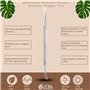 OCBA Extracteur de Points Noirs Professionnel - Outil Double Face Pour Soins de la Peau - Doux Au Toucher et Design