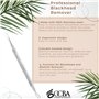 OCBA Extracteur de Points Noirs Professionnel - Outil Double Face Pour Soins de la Peau - Doux Au Toucher et Design