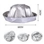 DOULEIN Cape de Coupe de Cheveux，Cape de Coiffure Professionnelle Coupe Attache Auto-adhésive Coupe de Cheveux Cape Accessoire d