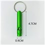 DOULEIN Sifflets de Survie d'urgence avec Porte-clés ，21 Pièces Aluminium Sifflet de Survie de Sécurité Sifflet Enfant pour Le S