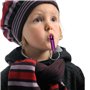 DOULEIN Sifflets de Survie d'urgence avec Porte-clés ，21 Pièces Aluminium Sifflet de Survie de Sécurité Sifflet Enfant pour Le S
