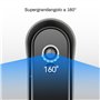 SIMBAILAI 1080P Vidéo Interphone Visiophone Portier sans Fil,Écran Tactile 7 Pouces,Champs de Vision 160°,Verre trempé, Détectio
