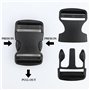 Boucles à DéClenchement Double Face En Plastique