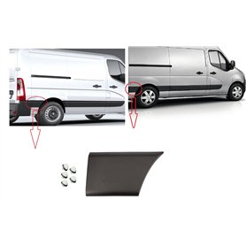 Panneau de Moulure Bande Trim Droit Arrière (Châssis Court - L1 & L2) pour Master III
