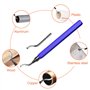 Frevoitna Outil d'Ébavurage Manuel, Ebavureur avec 10 BS1010 Lames de Rechange, Stylo Ebavureur, 360° Rotatif Deburr Burr Remove