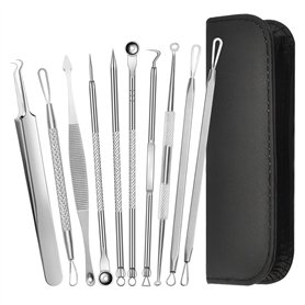 Fousenuk 10 pièces Tire Comedon Point Noir pour Peau