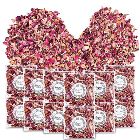 Magrimaxio 12 Paquets Petale de Rose