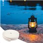 Relota 1 Rouleaux Meche Lampe a Petrole 5m, Mèche Lampe à Pétrole Largeur 2cm Mèche Pétrole Plate en Coton Blanc, Mèche Lampe à 