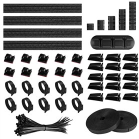 Relota 156 pièces kit de Gestion Câbles