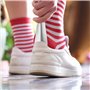 Relota 2 pièces Chausse Pied (42cm/16cm), Chausse-pied Acier Inoxydable avec Crochet Trou pour Toutes Tailles de Pieds, Chausse-