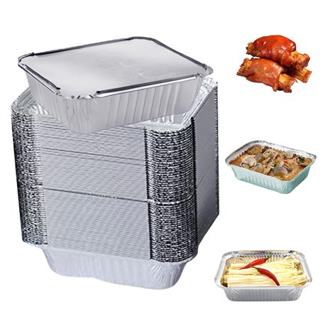 MEYAGOT Barquette Aluminium avec Couvercle