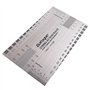 Mr.Power String Action Ruler with Fret Wire Sanding Set Luthier Tools For Electric Bass Acoustic Guitar