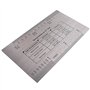 Mr.Power String Action Ruler with Fret Wire Sanding Set Luthier Tools For Electric Bass Acoustic Guitar