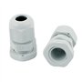 sourcingmap 8pcs PG9 presse-étoupe étanche connecteur fixation Fixation Joints blanc