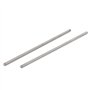 sourcing map Tige Filetée M4x110mm Acier inoxydable 304 Toutes les res tige filetée goujons 10pcs