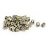 sourcing map 50pcs Écrou Cylindrique Fendu à Goujon Croisé Goupille M6 x 10mm encoches pour meuble lit chaise