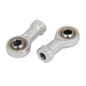 sourcing map Tr8T/K Palier à Roulement 8mm Embout à Rotule Roulement à Rotule Bille Métal Femelle Filétage auto-lubrifiantes rou