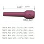 Kit Lentilles Gaz TIG, Collet Corps Assorted Taille Pour SR WP9 20 25 TIG torche de soudage 46pcs