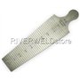 RIVERWELD Jauge Conique de Soudure 30-45mm - Double Échelle Pouces/Métrique avec Marquages de Contrôle - Instrument Professionne