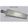 RIVERWELD Jauge Conique de Soudure 30-45mm - Double Échelle Pouces/Métrique avec Marquages de Contrôle - Instrument Professionne