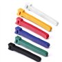 60 attaches scratch de câble réutilisables, sangles réglables avec crochet et boucle de fixation pour cordes et gestion des câbl