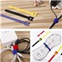 60 attaches scratch de câble réutilisables, sangles réglables avec crochet et boucle de fixation pour cordes et gestion des câbl