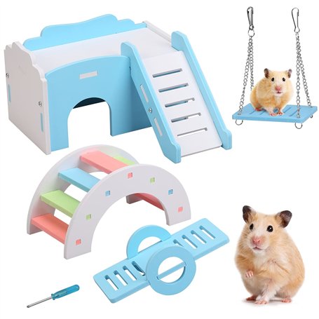 CINMOK 3 Pcs Jouets Mignons pour Hamster