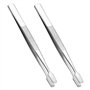 Pinces À Timbres Philatélie Timbres Outils De Collection 2pcs ( )