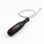 ManYing Outil de Ramassage Magnétique Flexible Pick Up Outils Portable Aimant Flexible Mecanique Balais Magnétique pour Ramassag