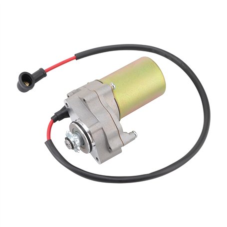 GOOFIT Moteur électrique Starter Démarreur (unterliegend) Remplacement pour 50 cc 70 cc 90 cc 110 cc 125 cc Under hotiz ontal En