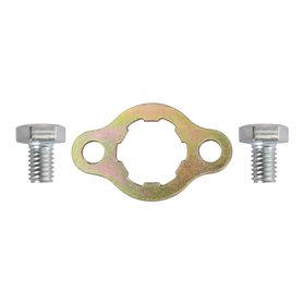 GOOFIT 17 mm Engine Sprocket Roue dentée Kit de Plaque de Rechange Remplacement pour 50 CC 70 CC 90 CC 110 CC 125 CC ATV Dirt Bi