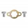 GOOFIT 17 mm Engine Sprocket Roue dentée Kit de Plaque de Rechange Remplacement pour 50 CC 70 CC 90 CC 110 CC 125 CC ATV Dirt Bi