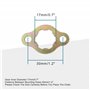 GOOFIT 17 mm Engine Sprocket Roue dentée Kit de Plaque de Rechange Remplacement pour 50 CC 70 CC 90 CC 110 CC 125 CC ATV Dirt Bi
