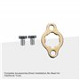 GOOFIT 17 mm Engine Sprocket Roue dentée Kit de Plaque de Rechange Remplacement pour 50 CC 70 CC 90 CC 110 CC 125 CC ATV Dirt Bi
