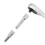 Gunpla 46 Pièces 1/4’’ pouce Clé à Douille et Embouts Bits Métrique Ensemble Tiges d'Extension Flexibles avec Clé À Cliquet Réve