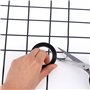 Outus Lot de 6 rubans adhésifs de 3 mm de large pour tableau blanc - Noir