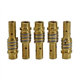 RIVERWELD Porte-Électrodes MIG/MAG 002.0078 - Support Contact Tips avec Buse Diffuseur pour Torche de soudure 15AK MB15 CO₂ 5 pi