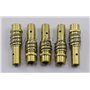 RIVERWELD Porte-Électrodes MIG/MAG 002.0078 - Support Contact Tips avec Buse Diffuseur pour Torche de soudure 15AK MB15 CO₂ 5 pi