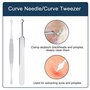 YPYMOD Dissolvant de Points Noirs, Outil de Suppression de Boutons Noirs 10 pièces, Ensemble d'extracteur de Comédons d'acné