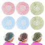 YPYMOD Bonnet De Douche Bonnet de Bain élastiques Chapeau Réutilisables avec Des Bandes Élastiques Pour Femmes Filles Douche SPA