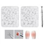 YPYMOD 200 PCS Eponge Ongle