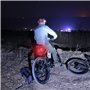 iCovalescent Réflecteurs de Vélo Avant et Arrière, avec Support en Forme de T Court, Catadioptre Velo pour Moto, VTT, Vélo