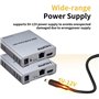 Swallows Extender HDMI KVM USB 60M avec audio 1080P R/L CAT5E Cat6 RJ45 Câble Ethernet émetteur récepteur convertisseur audio vi