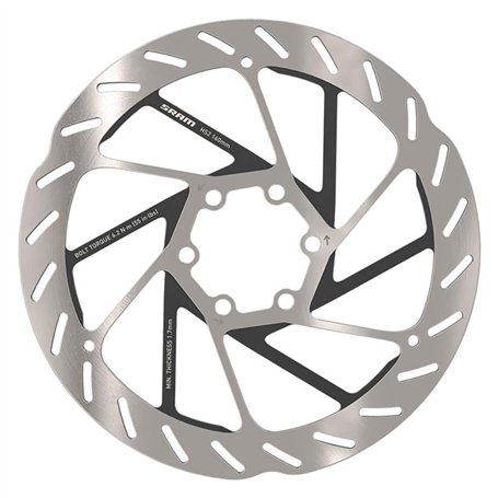Sram 2030019841 Jeu de disques de frein pour adulte Argenté 180 mm